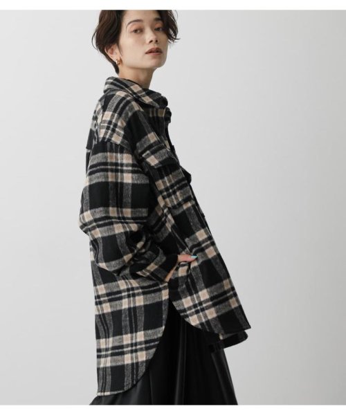 AZUL by moussy(アズールバイマウジー)/CHECK PATTERN FLANNEL SHIRT/img10