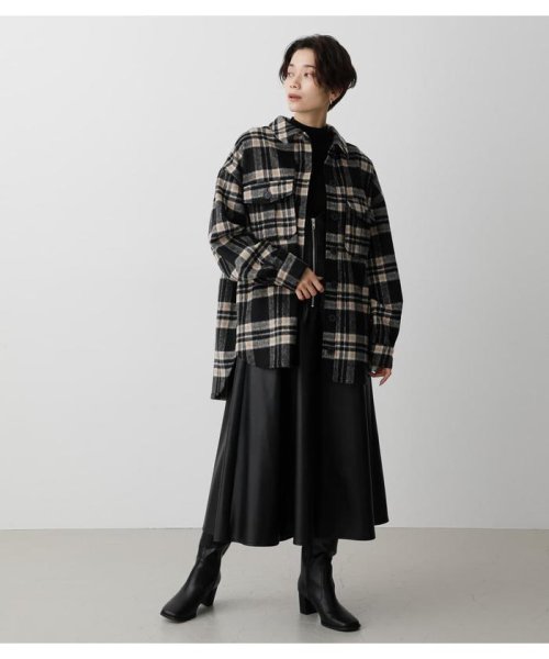 AZUL by moussy(アズールバイマウジー)/CHECK PATTERN FLANNEL SHIRT/img12