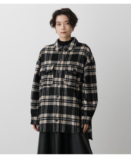 AZUL by moussy(アズールバイマウジー)/CHECK PATTERN FLANNEL SHIRT/img13