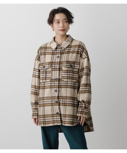 AZUL by moussy(アズールバイマウジー)/CHECK PATTERN FLANNEL SHIRT/img22