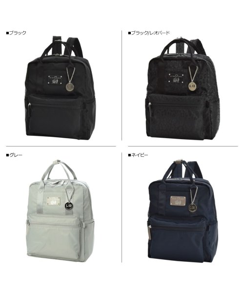LA BAGAGERIE(LA BAGAGERIE)/ラ バガジェリー LA BAGAGERIE バッグ リュック バックパック レディース ヒョウ柄 10 POCKET BACKPACK/img09