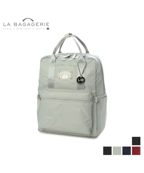 LA BAGAGERIE(LA BAGAGERIE)/ラ バガジェリー LA BAGAGERIE バッグ リュック バックパック レディース ヒョウ柄 10 POCKET BACKPACK/img10