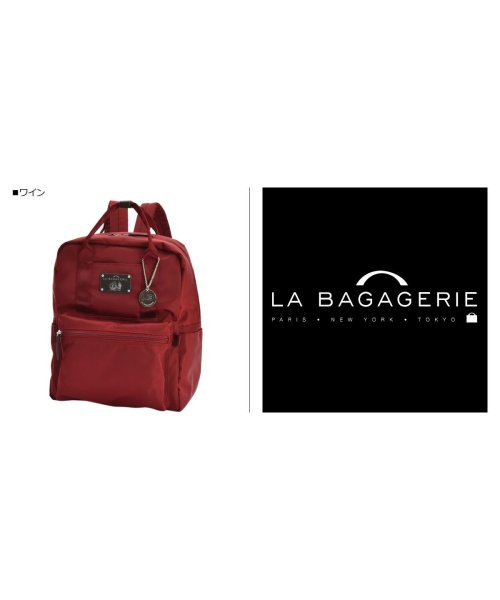 LA BAGAGERIE(LA BAGAGERIE)/ラ バガジェリー LA BAGAGERIE バッグ リュック バックパック レディース ヒョウ柄 10 POCKET BACKPACK/img11