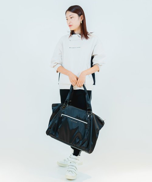 LANVIN SPORT(ランバン スポール)/フード付きストレッチポンチカットソー【UV/吸汗】【アウトレット】/img04