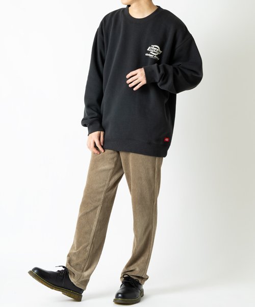 Dickies(Dickies)/【別注】　【Dickies】　ディッキーズ　ワンポイントロゴ＆バックプリント　長袖　スウェット/ヘビーオンス/ビッグシルエット/img02