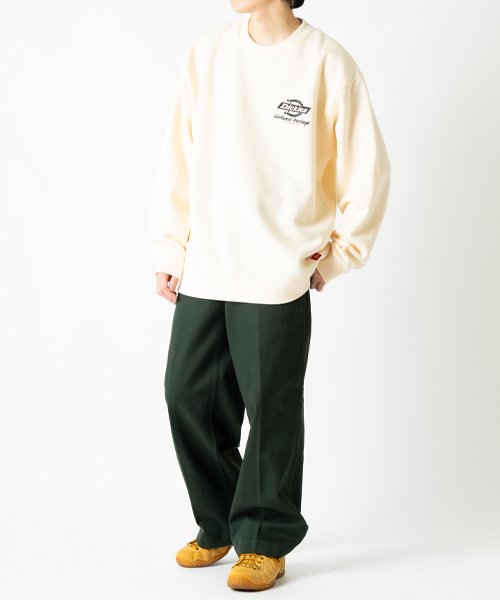 Dickies(Dickies)/【別注】　【Dickies】　ディッキーズ　ワンポイントロゴ＆バックプリント　長袖　スウェット/ヘビーオンス/ビッグシルエット/img04