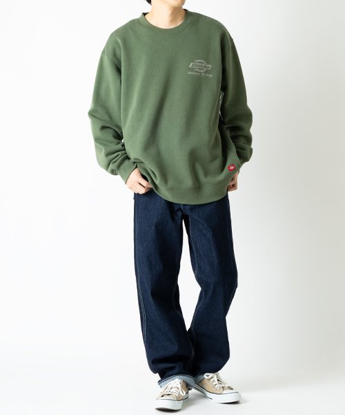 Dickies(Dickies)/【別注】　【Dickies】　ディッキーズ　ワンポイントロゴ＆バックプリント　長袖　スウェット/ヘビーオンス/ビッグシルエット/img05