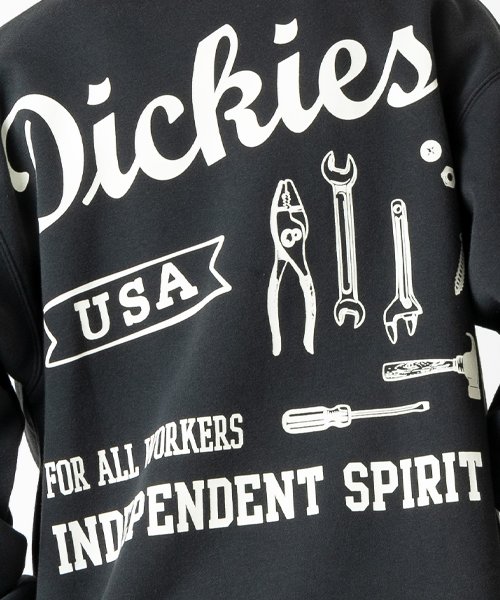 Dickies(Dickies)/【別注】　【Dickies】　ディッキーズ　ワンポイントロゴ＆バックプリント　長袖　スウェット/ヘビーオンス/ビッグシルエット/img08