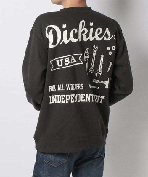 Dickies(Dickies)/【別注】　【Dickies】　ディッキーズ　ワンポイントロゴ＆バックプリント　長袖　スウェット/ヘビーオンス/ビッグシルエット/img21
