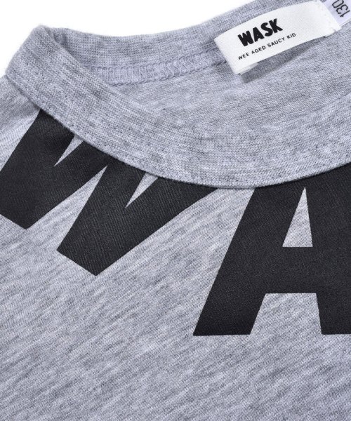 WASK(ワスク)/ななめポケット トレーナー + ロゴ Tシャツ セット (100~160cm)/img08