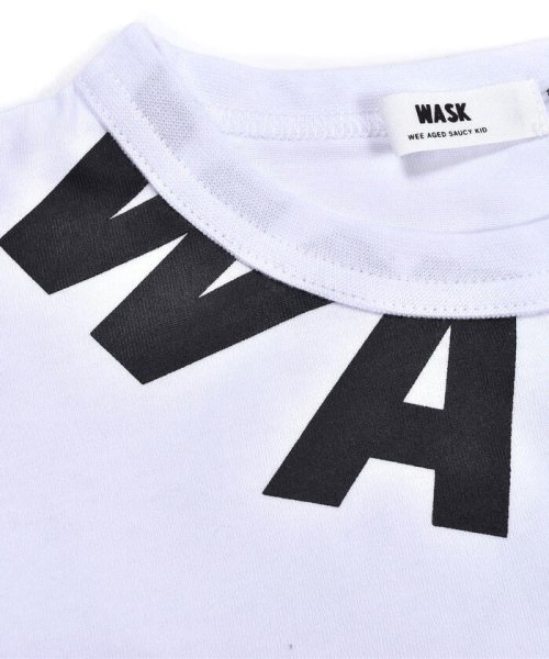 WASK(ワスク)/ななめポケット トレーナー + ロゴ Tシャツ セット (100~160cm)/img18