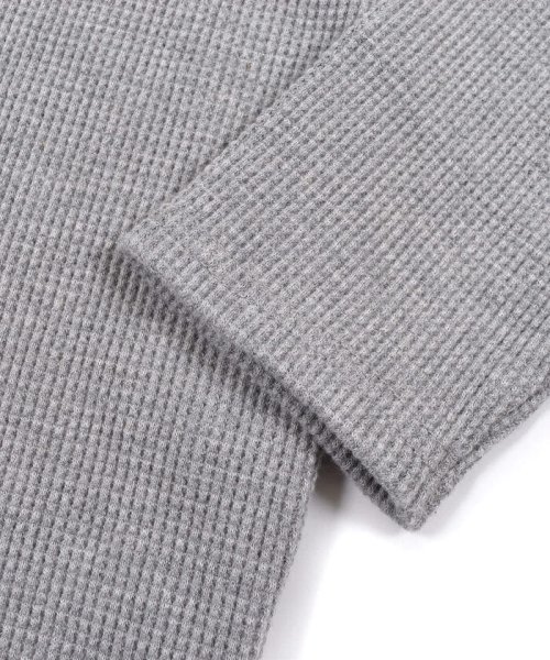 WASK(ワスク)/胸ポケット付き ロゴテープ ワッフル Tシャツ (100~160cm)/img14