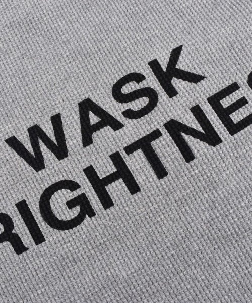 WASK(ワスク)/胸ポケット付き ロゴテープ ワッフル Tシャツ (100~160cm)/img15