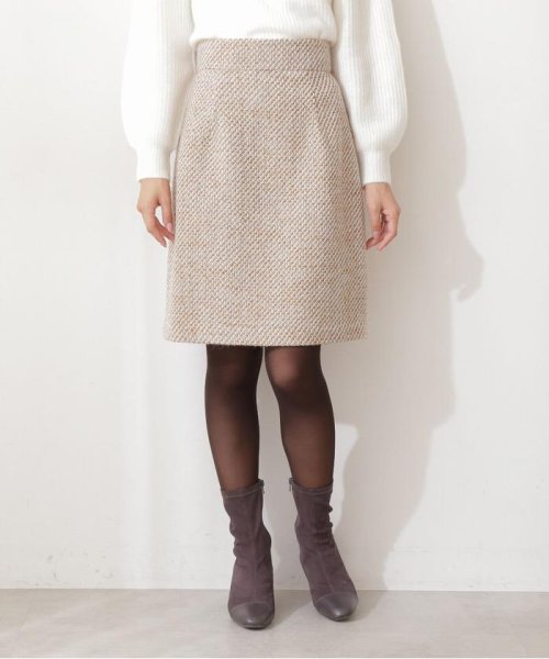 PROPORTION BODY DRESSING(プロポーション　ボディドレッシング)/Winter Tweed 台形ミニスカート/img05