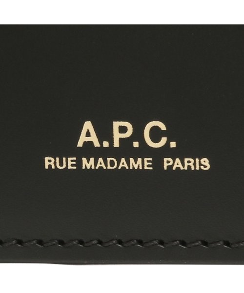 A.P.C.(アーペーセー)/アーペーセー カードケース ブラック レディース APC A.P.C. PXAWV F63276 LZZ/img07