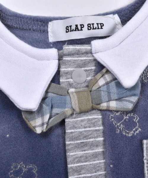 SLAP SLIP BABY(スラップスリップベビー)/襟付き ベロア フリース 2WAY オール (50~70cm)/img11