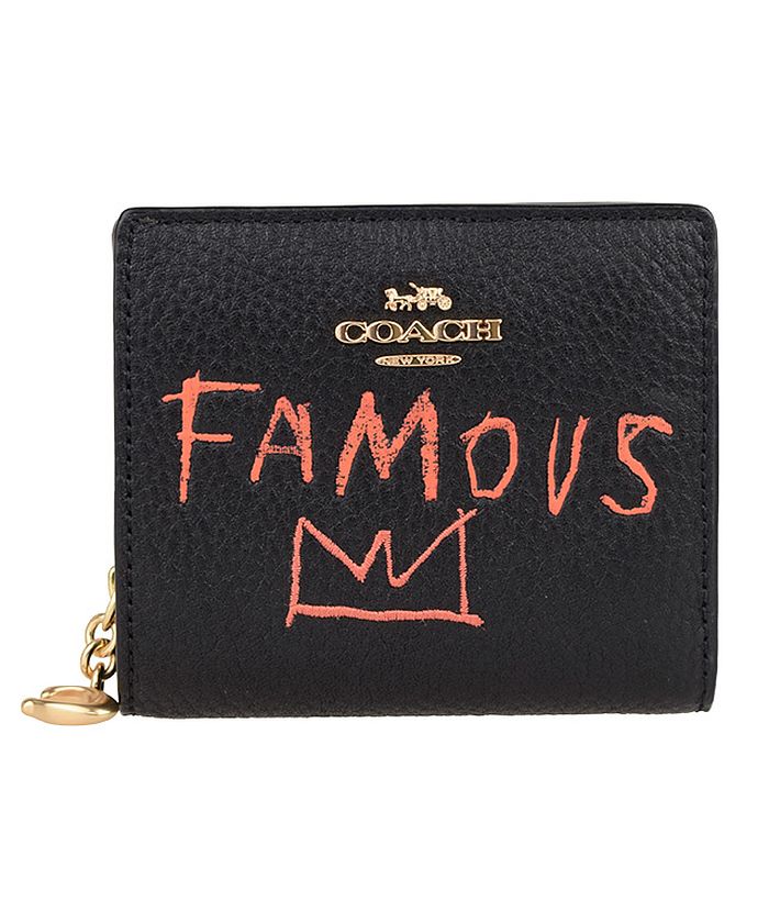 Coach(コーチ)】Coach コーチ COACH X BASQUIAT バスキア SNAP WALLET ...