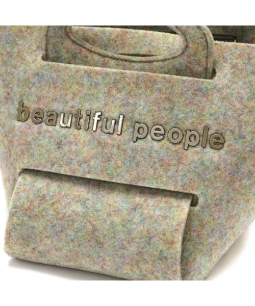 ビューティフルピープル beautiful people トートバッグ recycled felt assemble bag 611963 