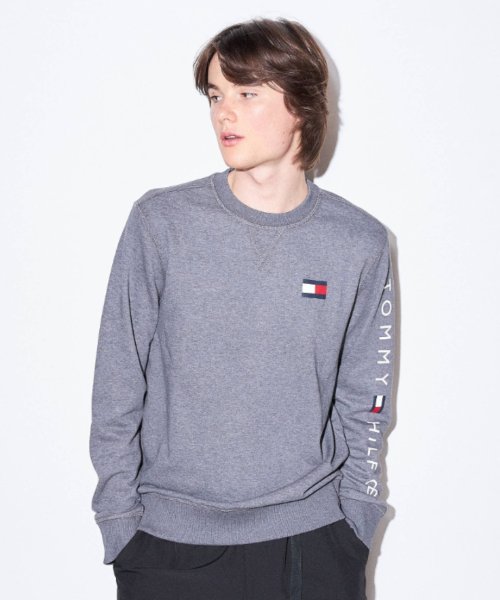 TOMMY HILFIGER(トミーヒルフィガー)/【オンライン限定】フレンチテリー ロゴ ロングスリーブスウェット/img10