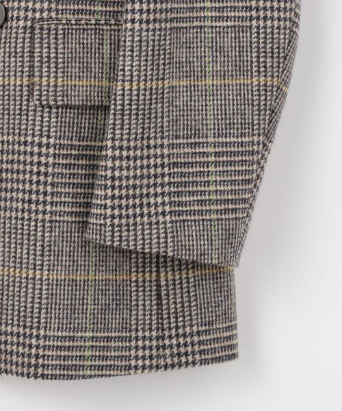 EDITION(EDITION)/FOX FLANNEL TWEED CHECK ウール 6B チェックジャケット/img05