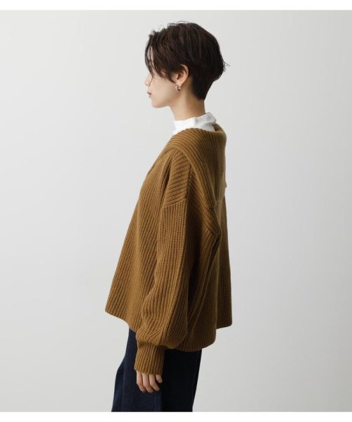 AZUL by moussy(アズールバイマウジー)/SAILOR COLOR KNIT TOPS/img14