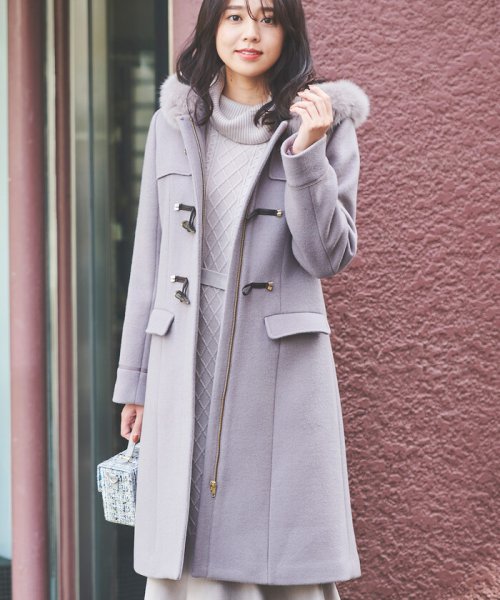 セール 22年1月期ドラマ着用 ダッフルコート ライトグレー レッセ パッセ Laisse Passe Magaseek