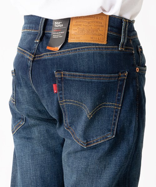 Levi's(リーバイス)/【Levi's】 リーバイス 502 WARM ウォーム 冬素材 2022AW デニム/ウォッシュ加工/ダークインディゴ/img07