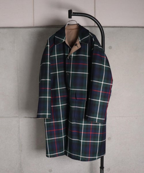 GLOSTER(GLOSTER)/【Kinloch Anderson】Single sleeve REVERSIBLE COAT/img05