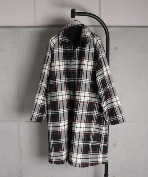 GLOSTER(GLOSTER)/【Kinloch Anderson】Single sleeve REVERSIBLE COAT/img08