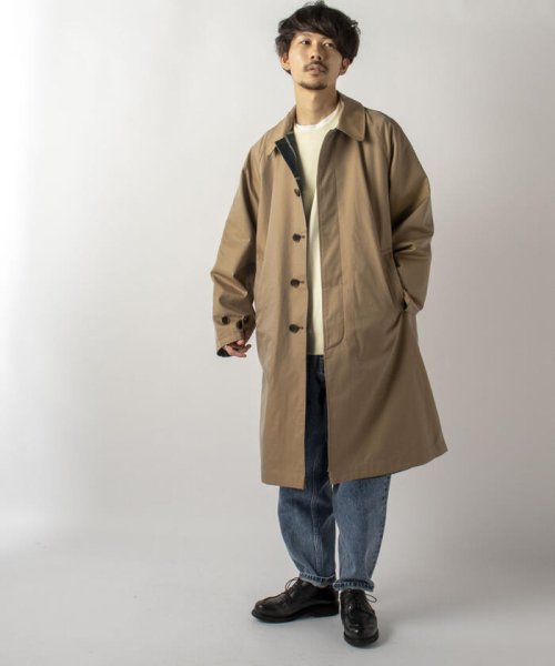 GLOSTER(GLOSTER)/【Kinloch Anderson】Single sleeve REVERSIBLE COAT/img13