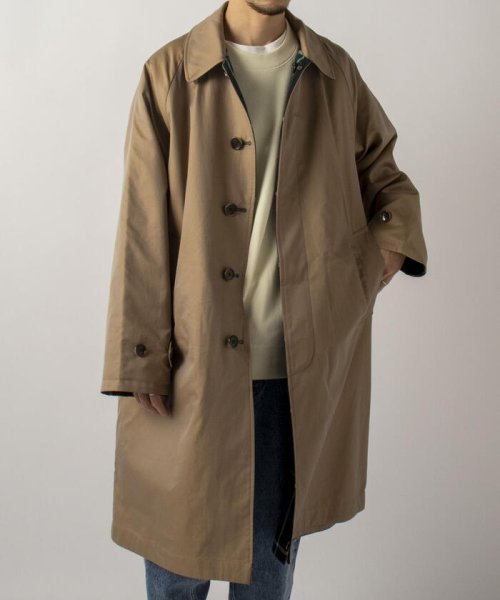 GLOSTER(GLOSTER)/【Kinloch Anderson】Single sleeve REVERSIBLE COAT/img14