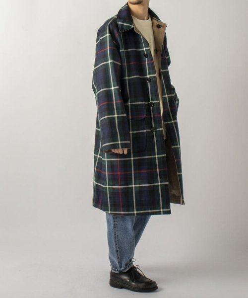 GLOSTER(GLOSTER)/【Kinloch Anderson】Single sleeve REVERSIBLE COAT/img21