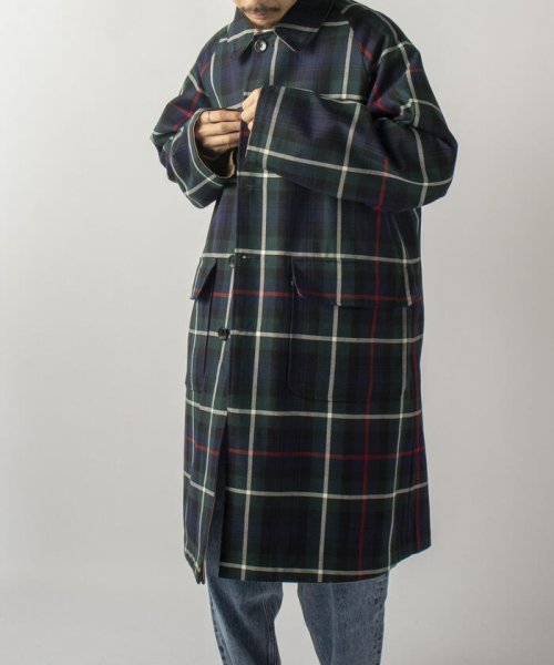 GLOSTER(GLOSTER)/【Kinloch Anderson】Single sleeve REVERSIBLE COAT/img27