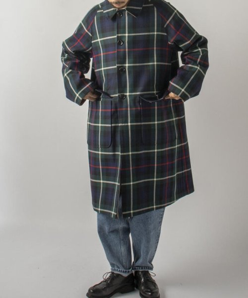 GLOSTER(GLOSTER)/【Kinloch Anderson】Single sleeve REVERSIBLE COAT/img28