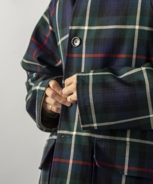 GLOSTER(GLOSTER)/【Kinloch Anderson】Single sleeve REVERSIBLE COAT/img30