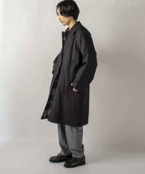 GLOSTER(GLOSTER)/【Kinloch Anderson】Single sleeve REVERSIBLE COAT/img34