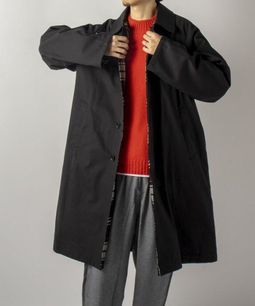 GLOSTER(GLOSTER)/【Kinloch Anderson】Single sleeve REVERSIBLE COAT/img36