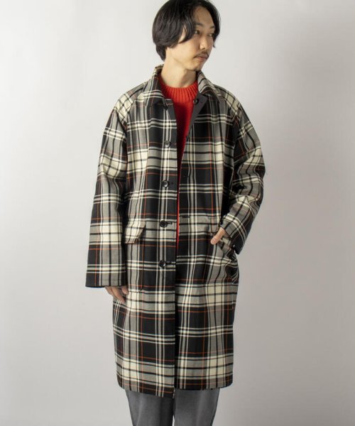 GLOSTER(GLOSTER)/【Kinloch Anderson】Single sleeve REVERSIBLE COAT/img46