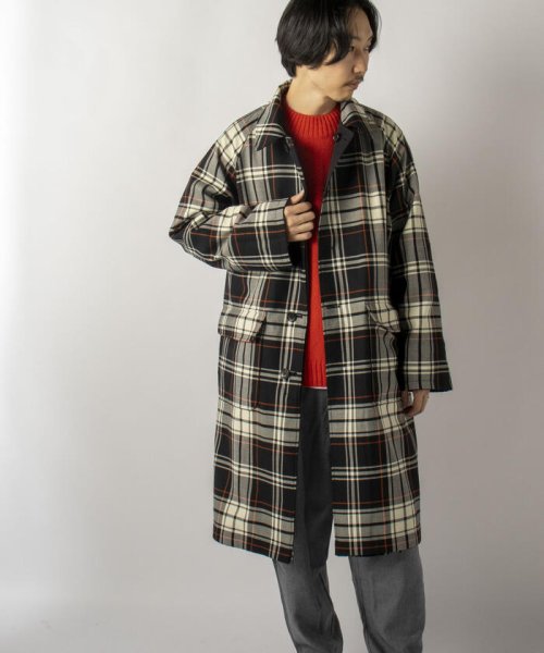 GLOSTER(GLOSTER)/【Kinloch Anderson】Single sleeve REVERSIBLE COAT/img47