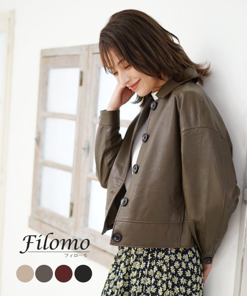 Filomo(フィローモ)/[Filomo]ラムレザージャケット/img01