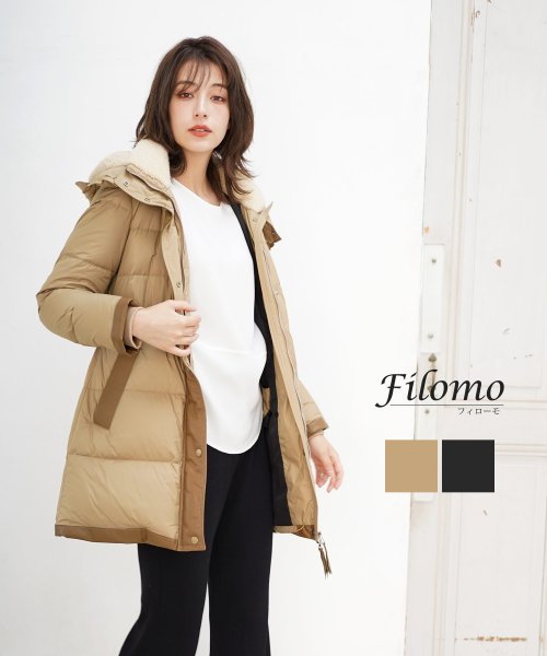 Filomo(フィローモ)/[Filomo]ホワイトグースダウンコート/img01