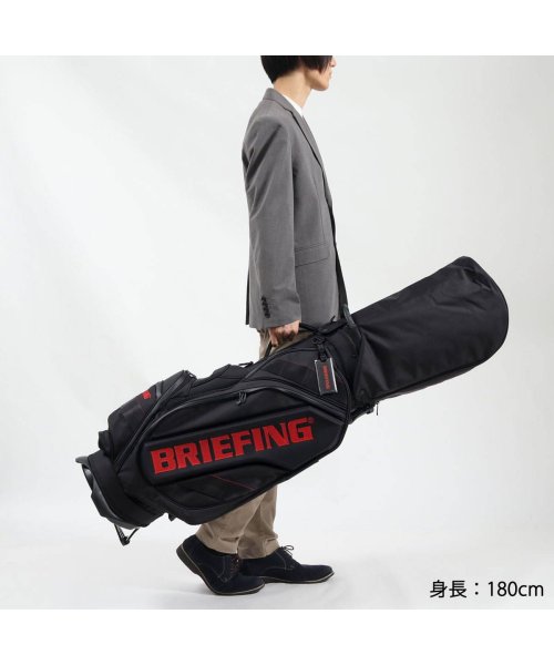 BRIEFING GOLF(ブリーフィング ゴルフ)/【日本正規品】ブリーフィング ゴルフ キャディバッグ BRIEFING GOLF PRO SERIES CR－10 GRAPHITE BRG213D01/img07