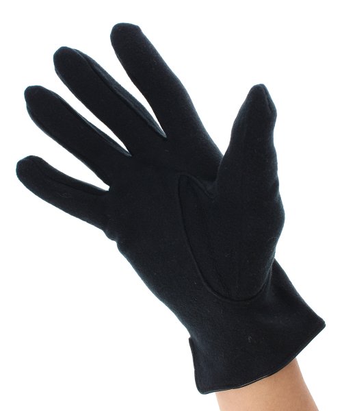 milaschon(ミラ・ショーンテブクロ)/ミラショーン milaschon メンズ 手袋 定番 シンプル 五本指手袋 サイドスリット ワンポイント 紳士 男性用/img02