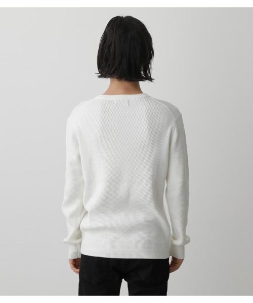 AZUL by moussy(アズールバイマウジー)/HONEYCOMB V／N KNIT/img06