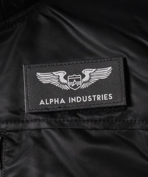 ALPHA INDUSTRIES(アルファインダストリーズ)/【ALPHA】　アルファ　フーデッド　リブ　ナイロンジャケットHOODED RIB JACKET　サーモライト生地/THERMOLITE/22AW新色追加！/img19