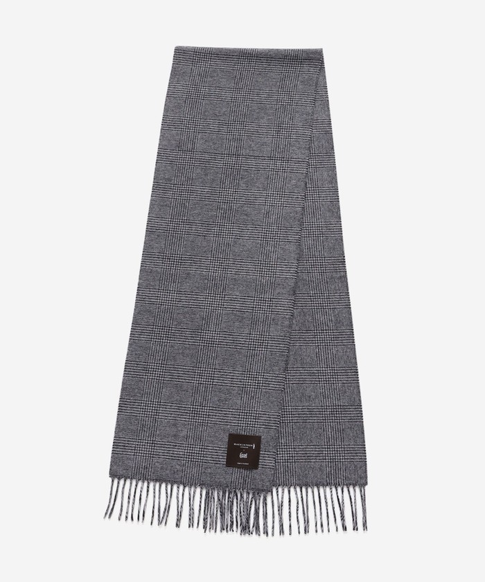 Lovat/ラヴァット】ウールアンゴラグレンチェックマフラー Lovat/ラヴァット】ウールアンゴラグレンチェックマフラー
