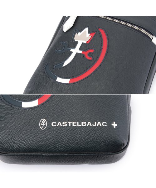 CASTELBAJAC(カステルバジャック)/カステルバジャック ボディバッグ ワンショルダーバッグ メンズ レディース ブランド レザー 本革 CASTELBAJAC CARNET 32911/img07