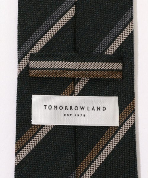 TOMORROWLAND GOODS(TOMORROWLAND GOODS)/TOMORROWLAND ウールシルク レジメンタルネクタイ/img02