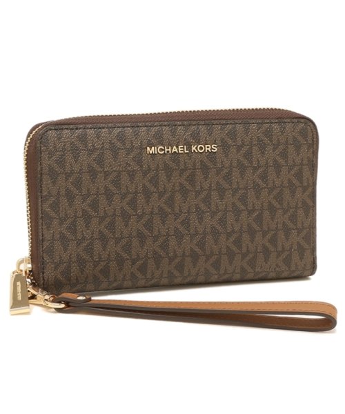 MICHAEL KORS(マイケルコース)/マイケルコース 長財布 ジェットセット ブラウン レディース MICHAEL KORS 32F1GJ6E2B 200/img01