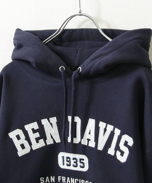 ZIP FIVE(ジップファイブ)/【c－1780913】BEN DAVIS別注/COLLEGE LOGO HOODIE /パーカー/img01